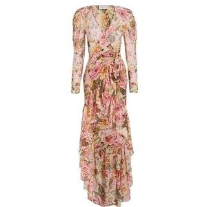 Bronx and Banco Rosa Floral High Low Dress Size Small NWT